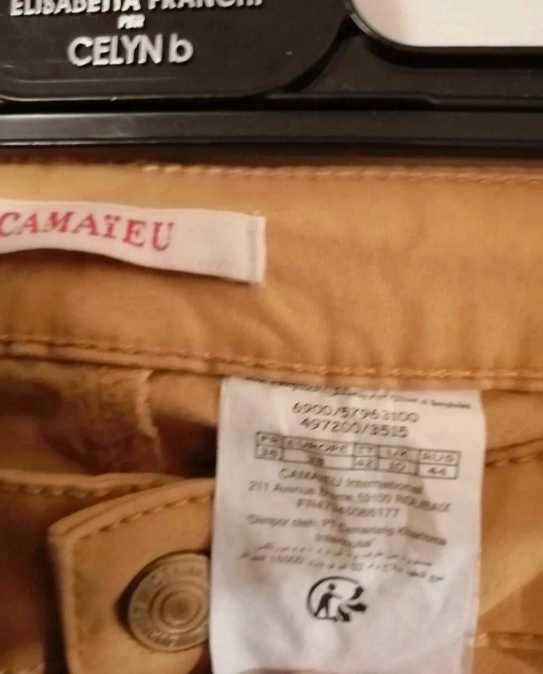Jeans amarelo Camaïeu – photo 4